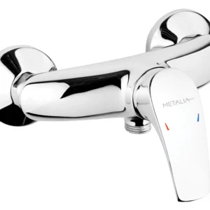 Baterie perete duș, ieșire inferioară Ferro Met...